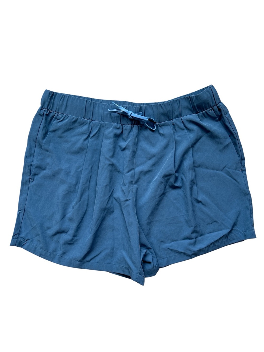 Halara High Waisted Elastic Waistband Drawstring Pleated Shorts NWT Size XL